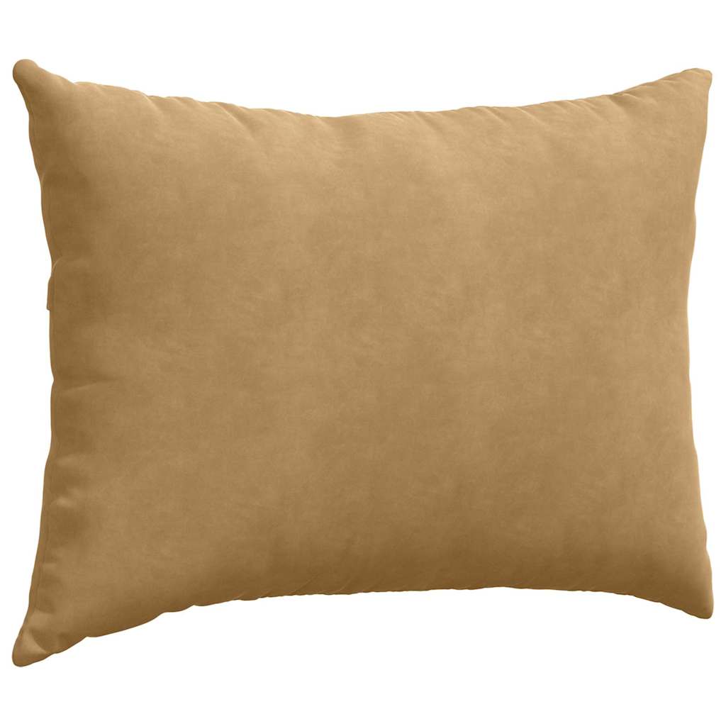 vidaXL Poduszki na sofę 2 pcs Brązowy 70 x 50 cm Tkanina sztruksowa