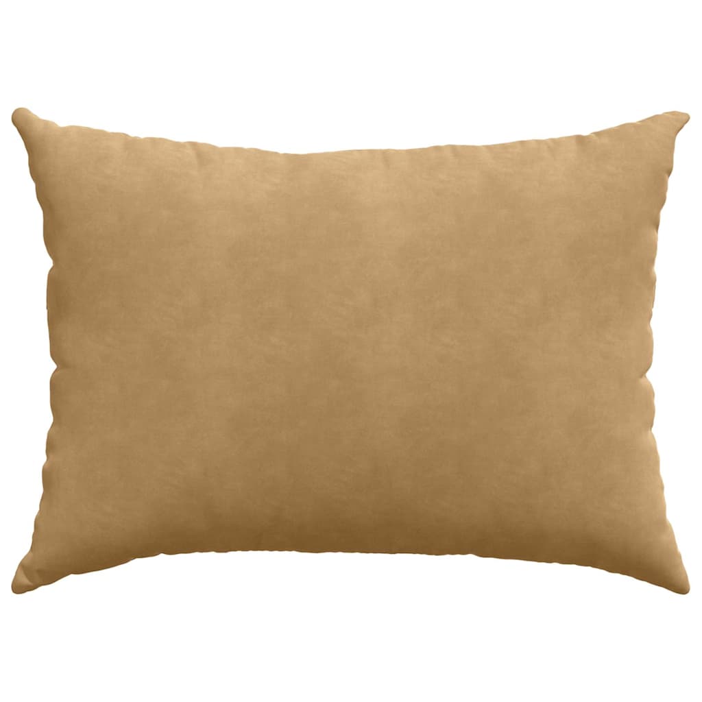 vidaXL Poduszki na sofę 2 pcs Brązowy 70 x 50 cm Tkanina sztruksowa