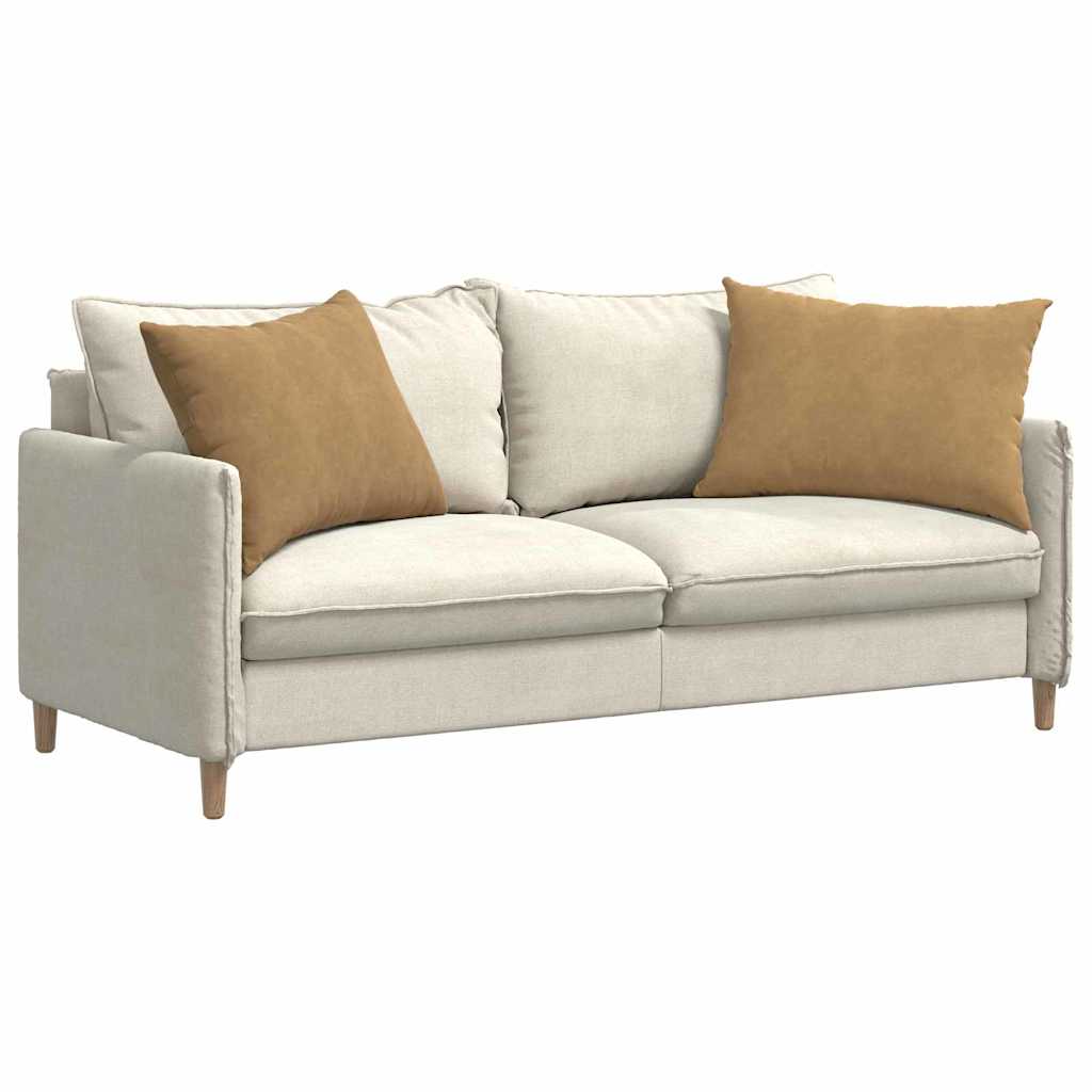 vidaXL Poduszki na sofę 2 pcs Brązowy 70 x 50 cm Tkanina sztruksowa