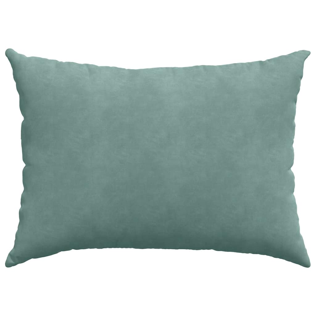 vidaXL Poduszki na sofę 2 pcs Zielony morski 70 x 50 cm