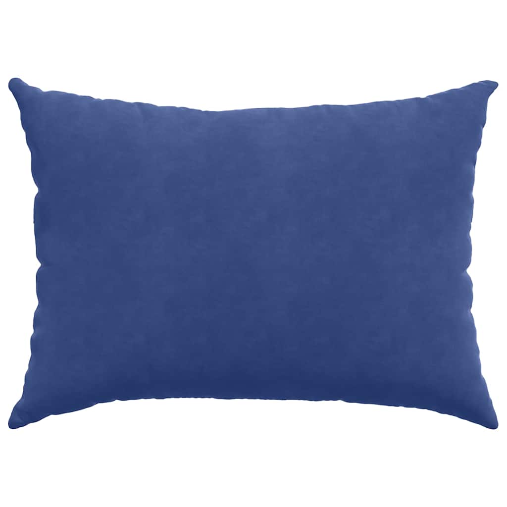 vidaXL Poduszki na sofę 2 pcs Niebieski policyjny 70 x 50 cm