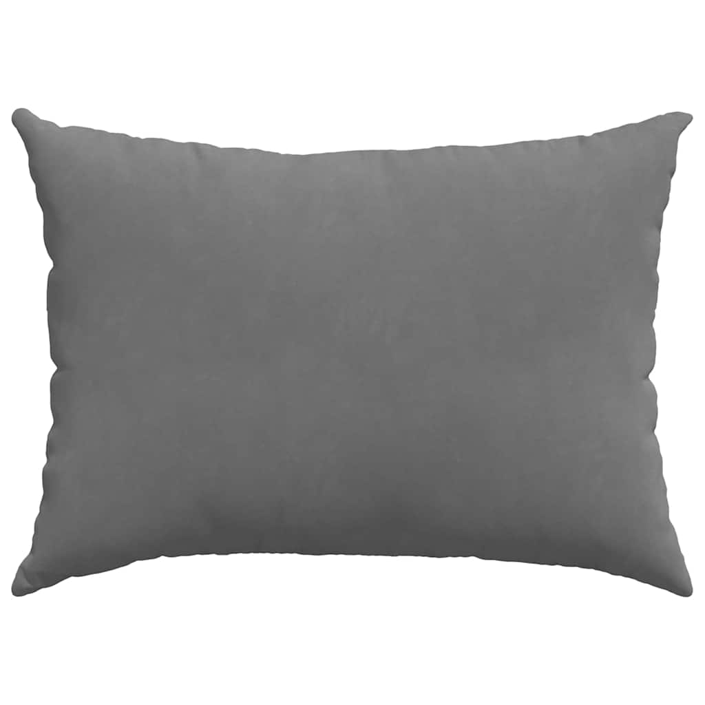 vidaXL Poduszki na sofę 2 pcs Ciemnoszary 70 x 50 cm tkanina