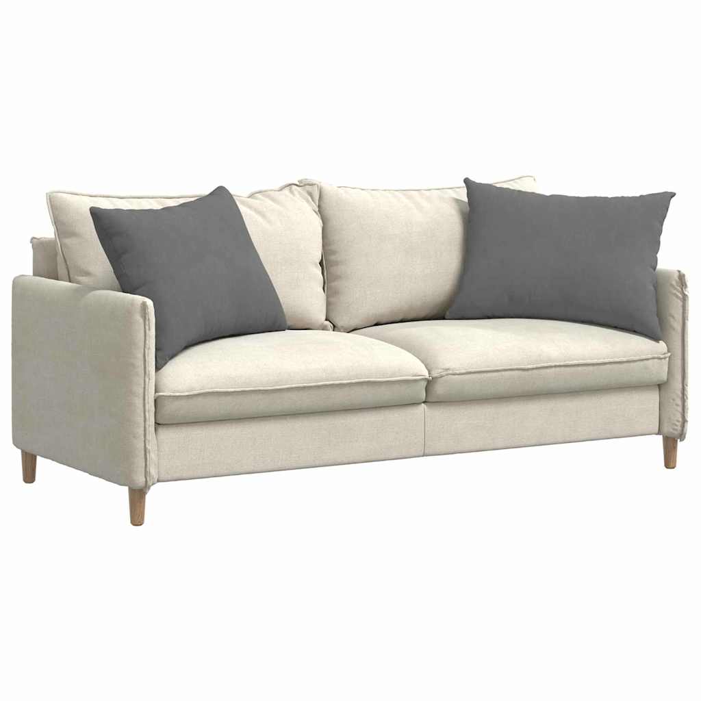 vidaXL Poduszki na sofę 2 pcs Ciemnoszary 70 x 50 cm tkanina