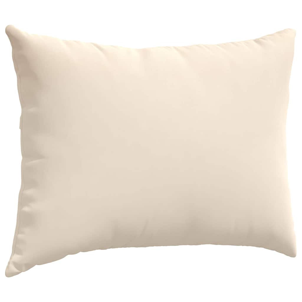 vidaXL Poduszki na sofę 2 pcs Beżowy 70 x 50 cm tkanina