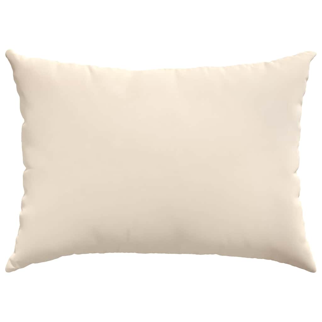 vidaXL Poduszki na sofę 2 pcs Beżowy 70 x 50 cm tkanina