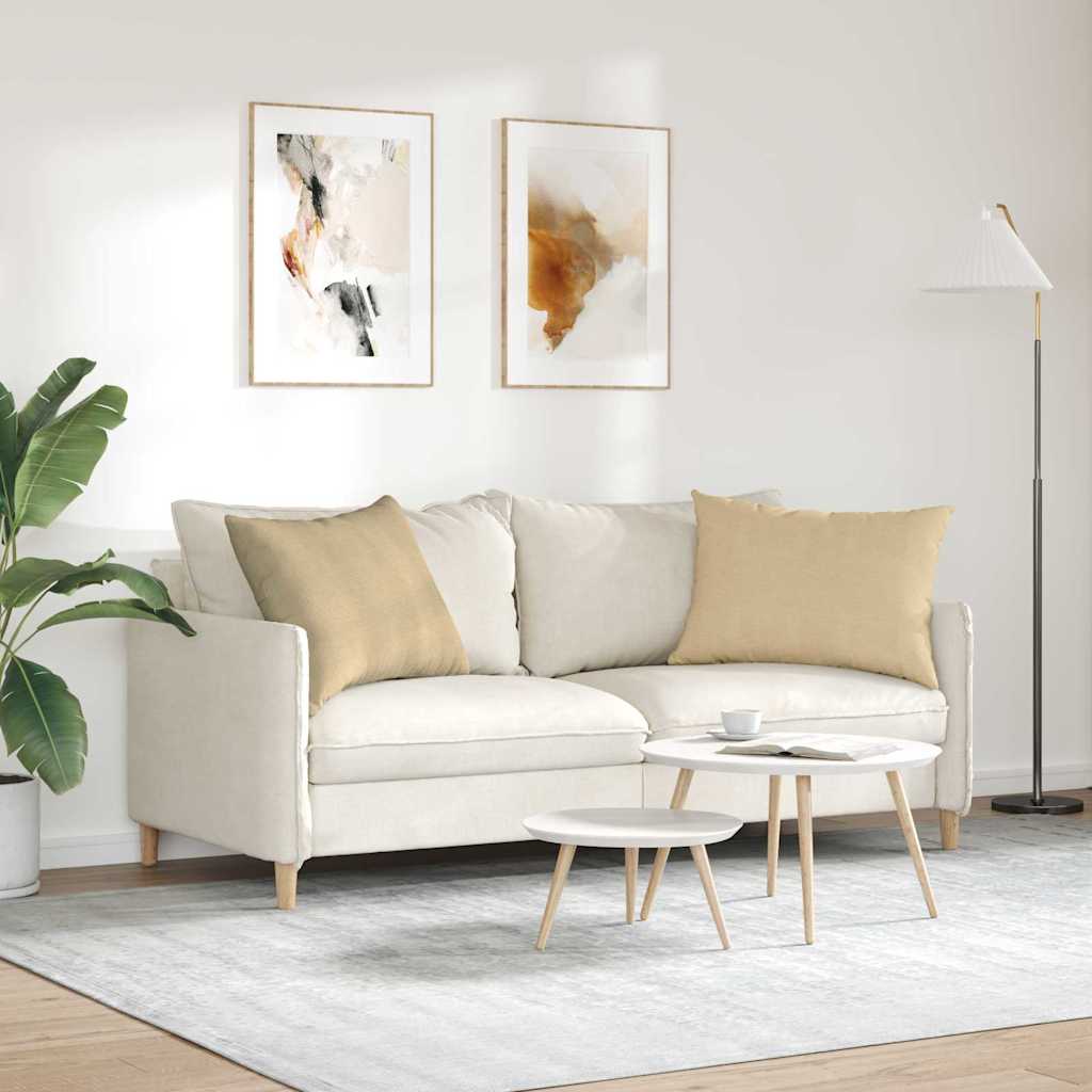 vidaXL Poduszki na sofę 2 pcs Szary zielony 70 x 50 cm