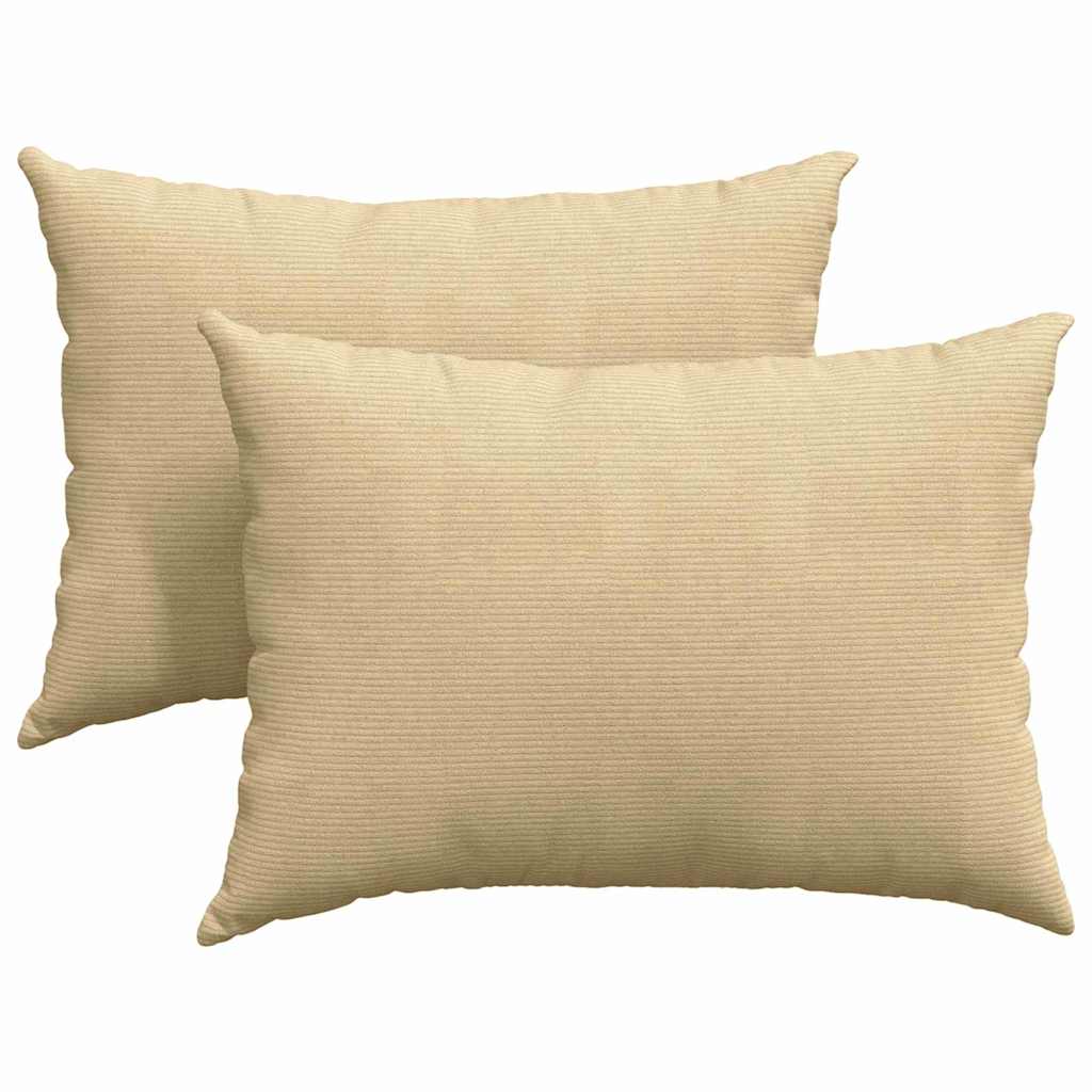 vidaXL Poduszki na sofę 2 pcs Szary zielony 70 x 50 cm