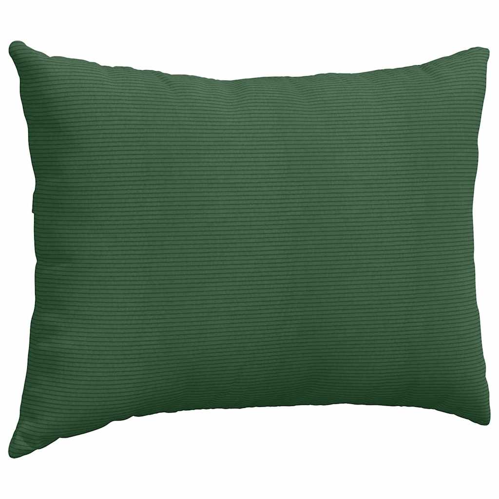 vidaXL Poduszki na sofę 2 pcs Ciemna zieleń 70 x 50 cm