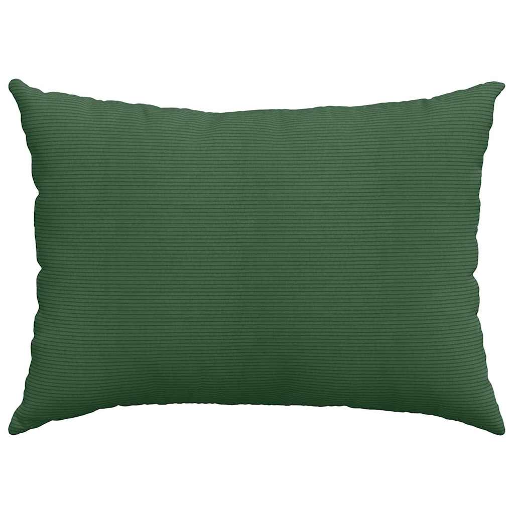 vidaXL Poduszki na sofę 2 pcs Ciemna zieleń 70 x 50 cm