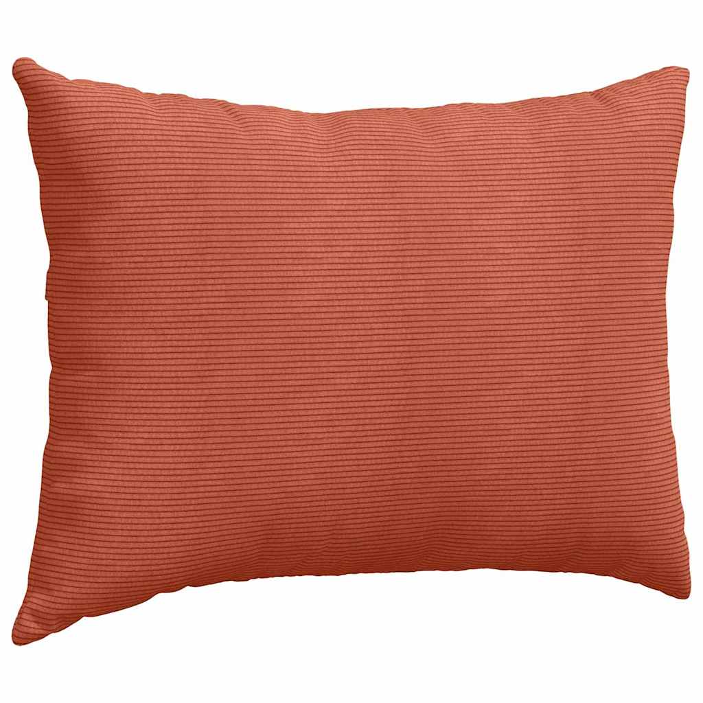 vidaXL Poduszki na sofę 2 pcs Czerwono-pomarańczowy 70 x 50 cm