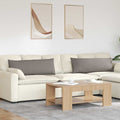 vidaXL Poduszki na sofę 2 pcs Ciemnoszary 120 x 40 cm tkanina