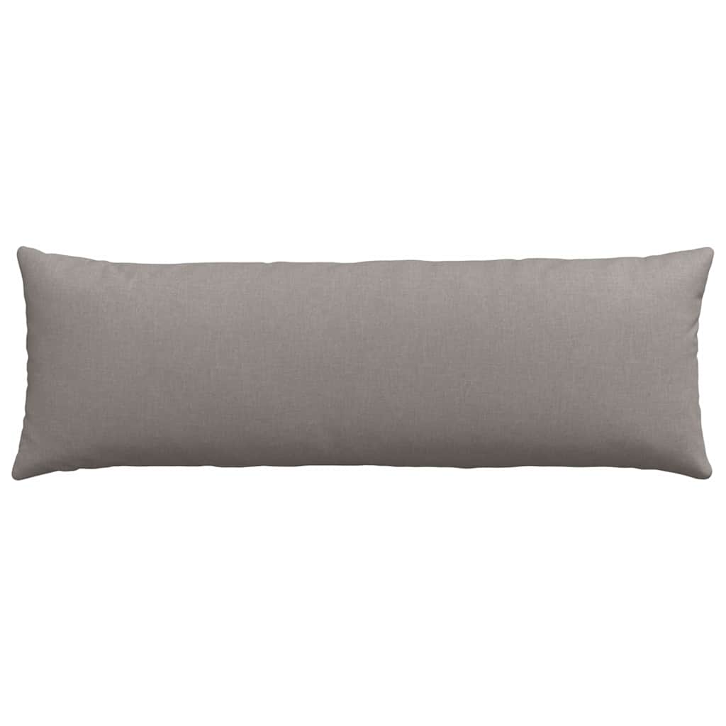 vidaXL Poduszki na sofę 2 pcs Ciemnoszary 120 x 40 cm tkanina