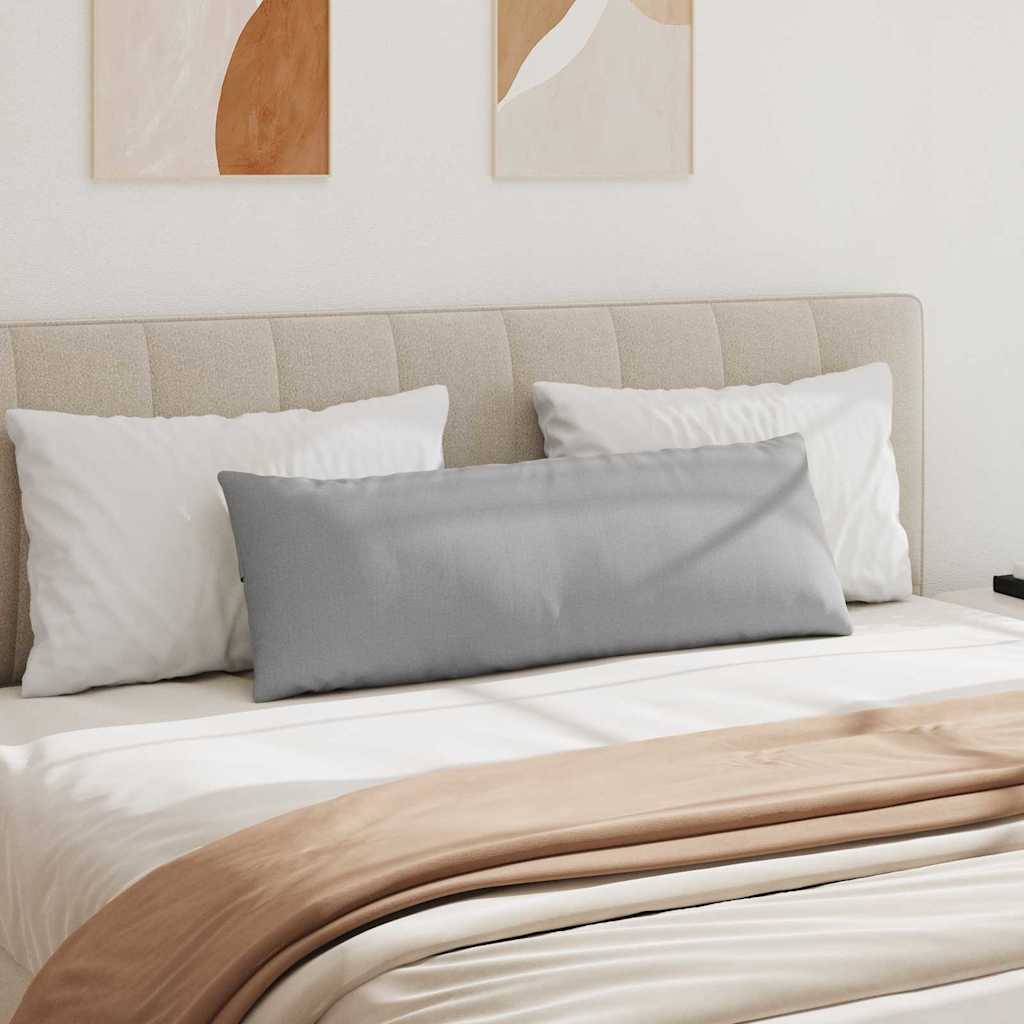 vidaXL Poduszki na sofę 2 pcs Szary chmur 120 x 40 cm tkanina