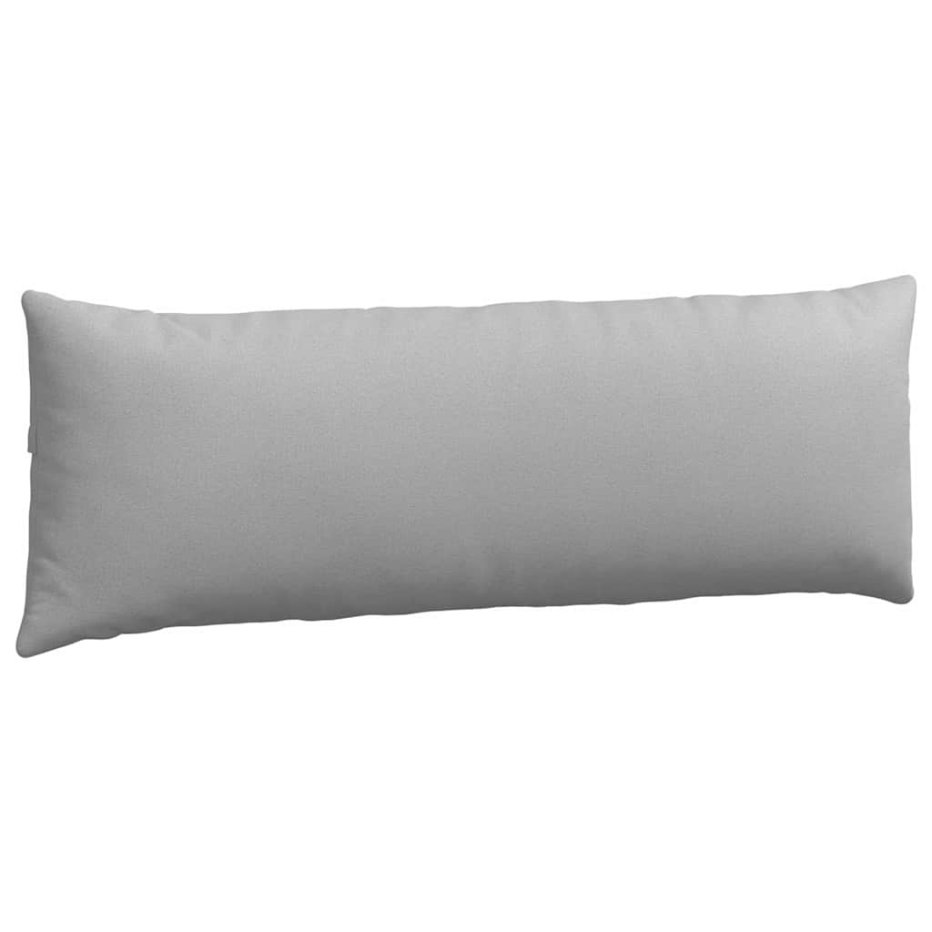 vidaXL Poduszki na sofę 2 pcs Szary chmur 120 x 40 cm tkanina