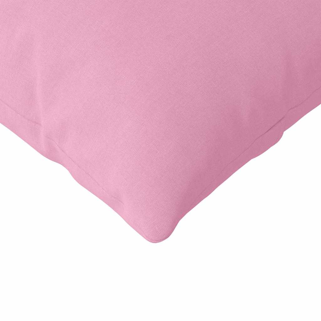 vidaXL Poduszki na sofę 2 pcs Różowy 120 x 40 cm tkanina