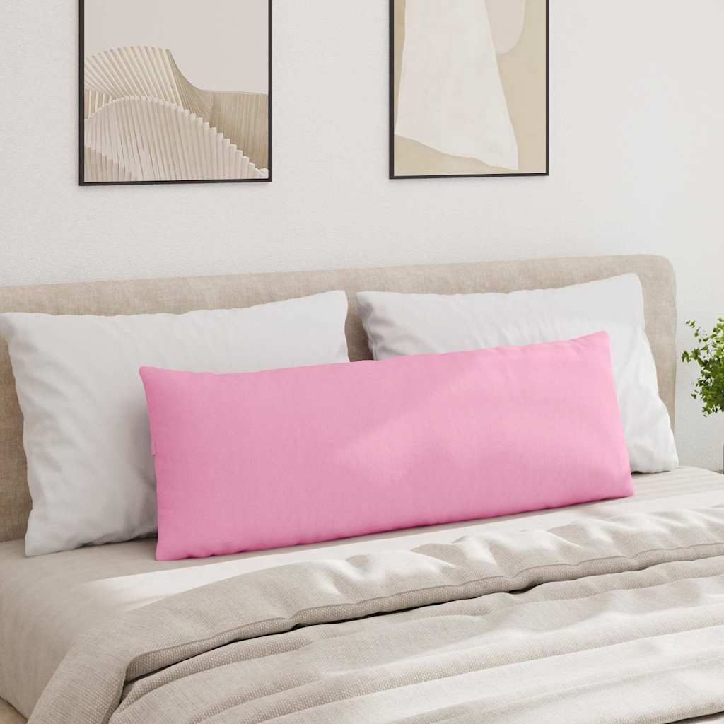 vidaXL Poduszki na sofę 2 pcs Różowy 120 x 40 cm tkanina