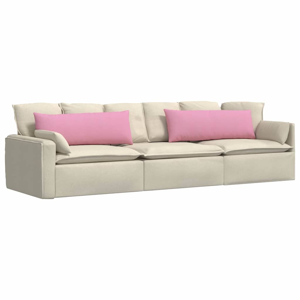 vidaXL Poduszki na sofę 2 pcs Różowy 120 x 40 cm tkanina
