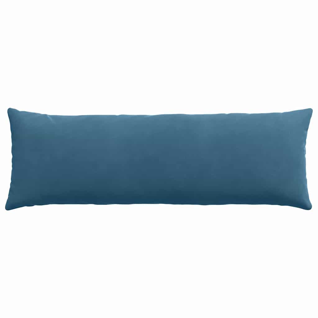 vidaXL Poduszki na sofę 2 pcs Niebieski 120 x 40 cm Tkanina sztruksowa