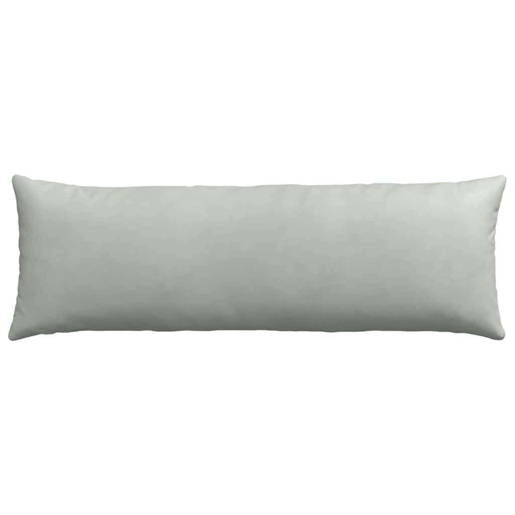 vidaXL Poduszki na sofę 2 pcs Jasnoszary 120 x 40 cm