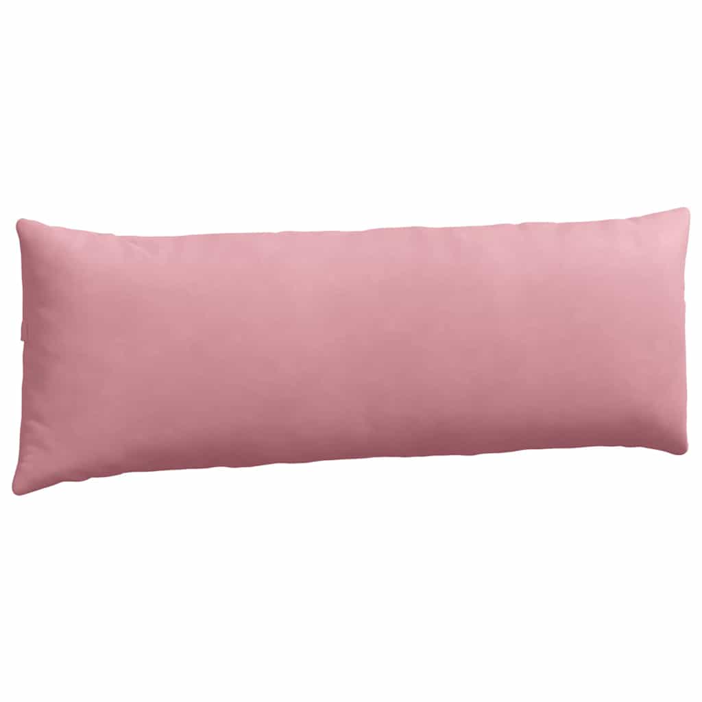 vidaXL Poduszki na sofę 2 pcs Różowy 120 x 40 cm Tkanina sztruksowa