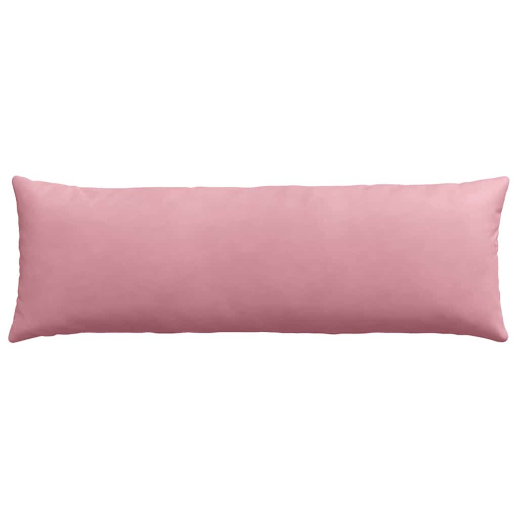 vidaXL Poduszki na sofę 2 pcs Różowy 120 x 40 cm Tkanina sztruksowa