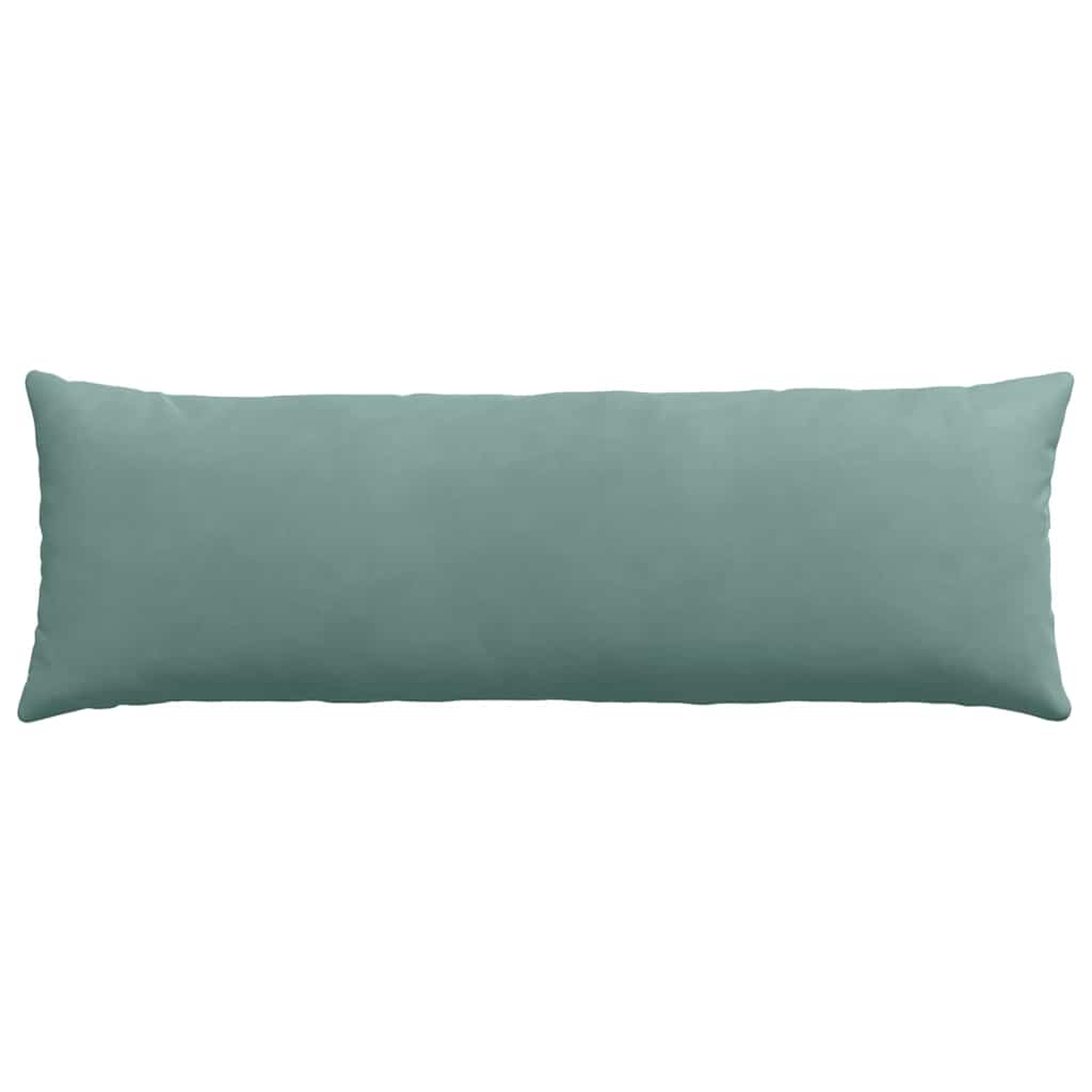 vidaXL Poduszki na sofę 2 pcs Zielony morski 120 x 40 cm