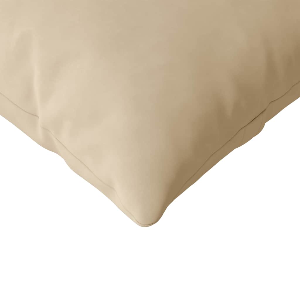vidaXL Poduszki na sofę 2 pcs Kremowy 120 x 40 cm tkanina