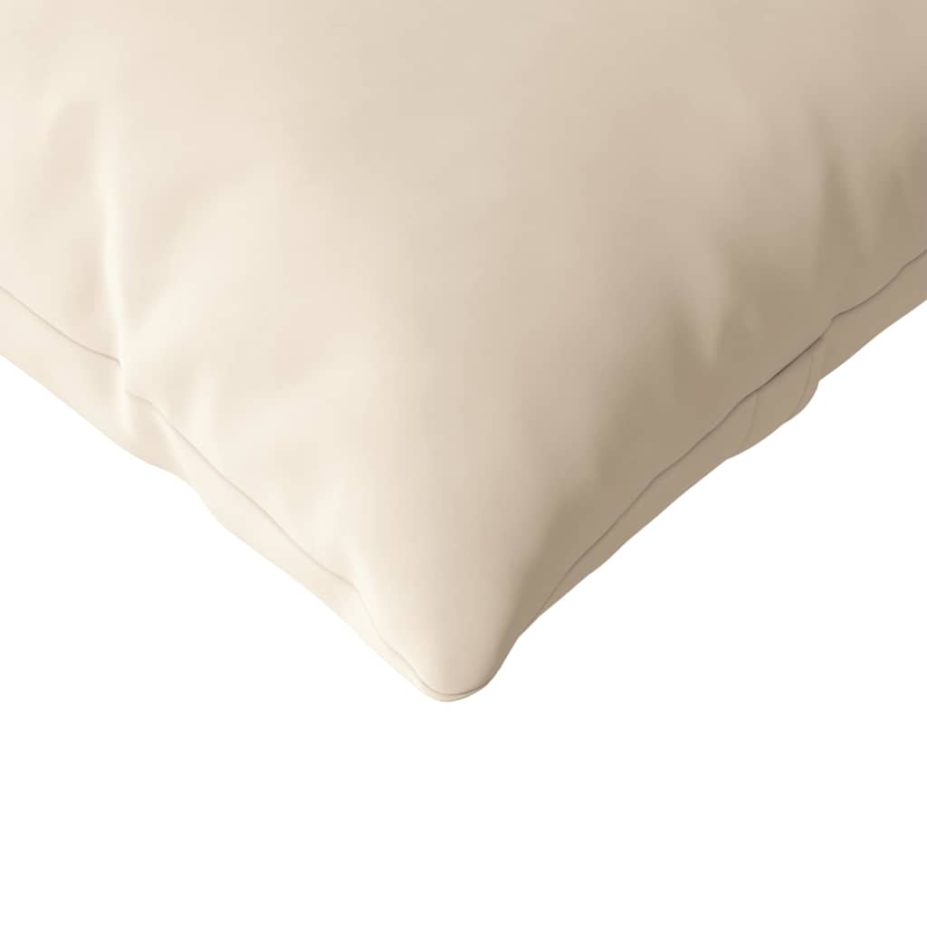 vidaXL Poduszki na sofę 2 pcs Beżowy 120 x 40 cm tkanina