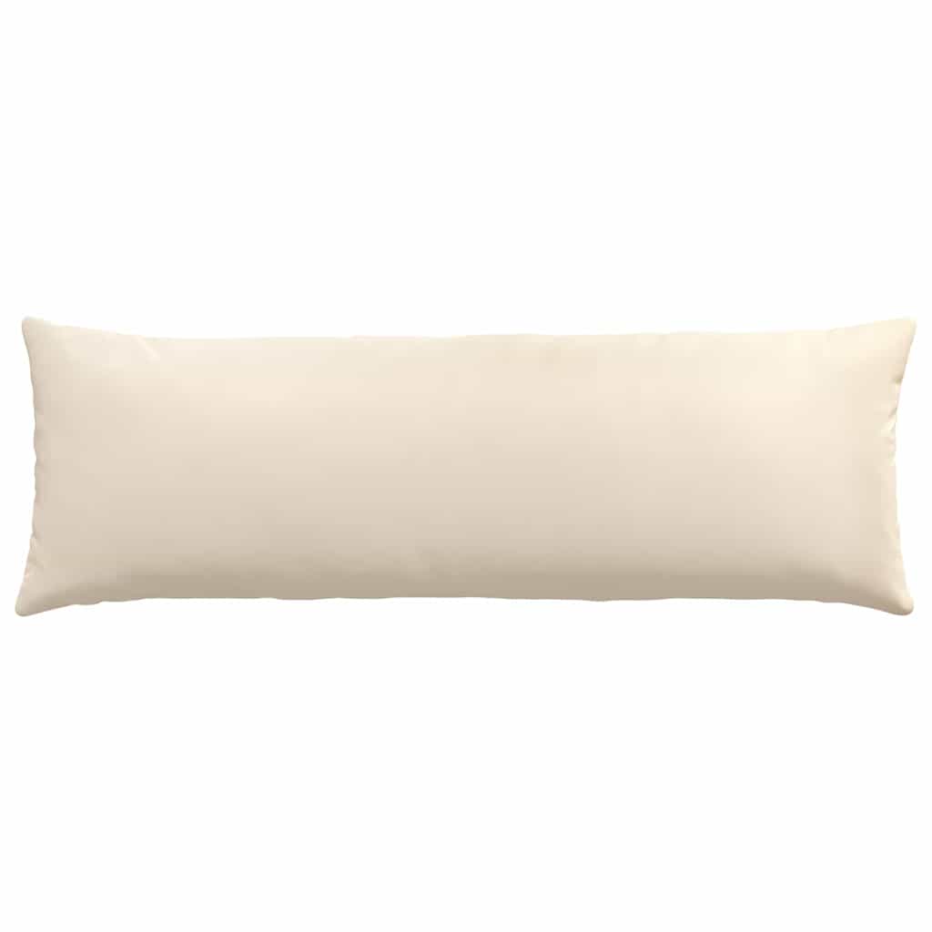 vidaXL Poduszki na sofę 2 pcs Beżowy 120 x 40 cm tkanina