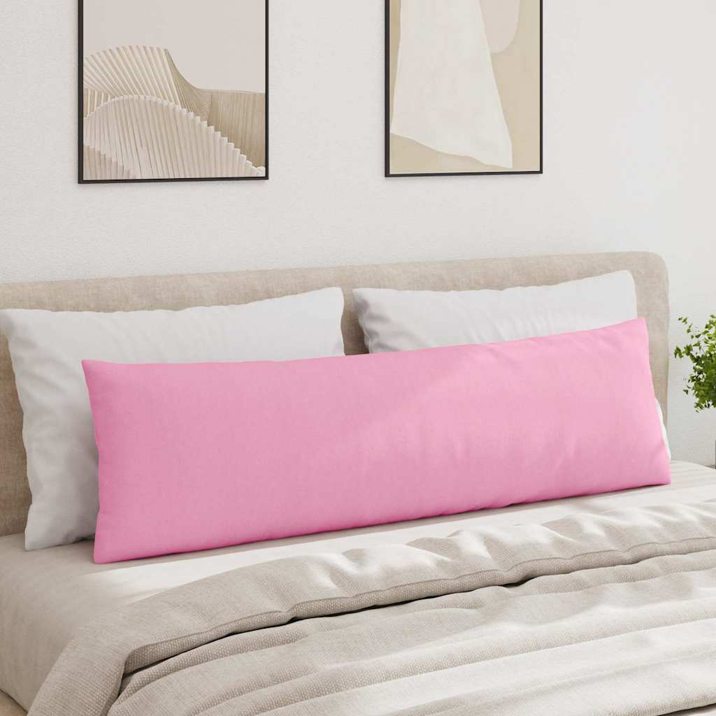 vidaXL Poduszki na sofę 2 pcs Różowy 145 x 40 cm tkanina