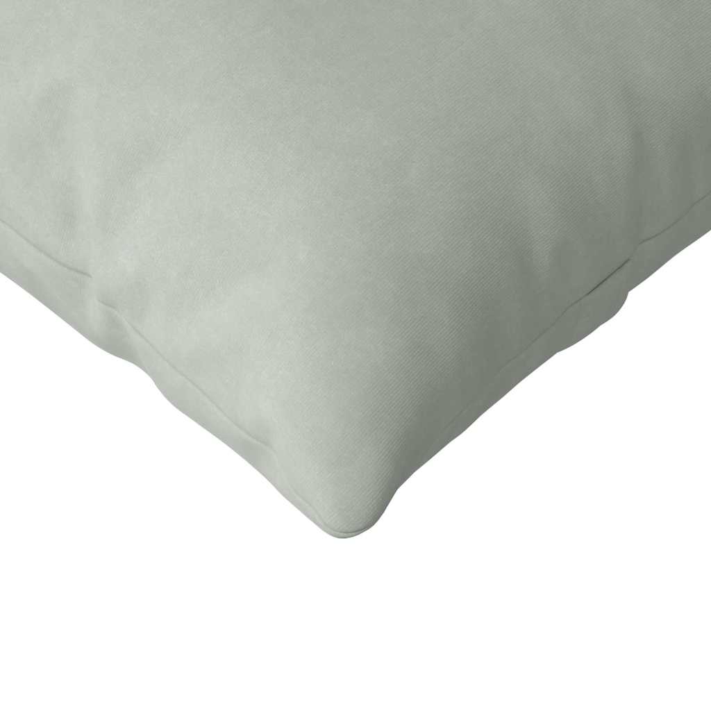 vidaXL Poduszki na sofę 2 pcs Jasnoszary 145 x 40 cm