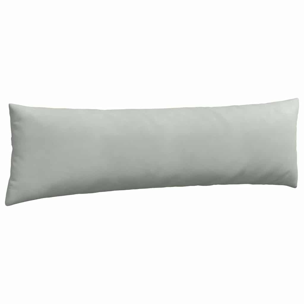 vidaXL Poduszki na sofę 2 pcs Jasnoszary 145 x 40 cm