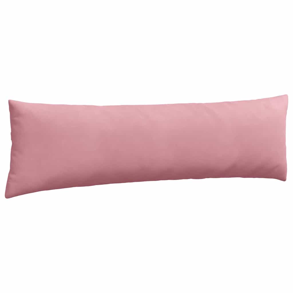 vidaXL Poduszki na sofę 2 pcs Różowy 145 x 40 cm Tkanina sztruksowa