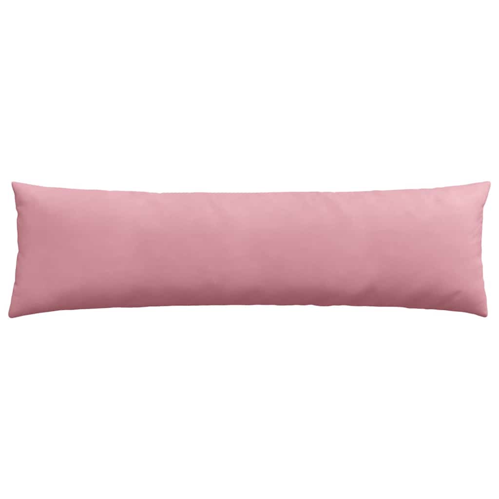 vidaXL Poduszki na sofę 2 pcs Różowy 145 x 40 cm Tkanina sztruksowa