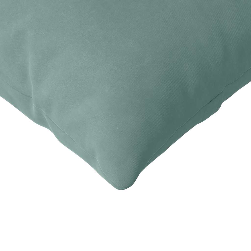 vidaXL Poduszki na sofę 2 pcs Zielony morski 145 x 40 cm
