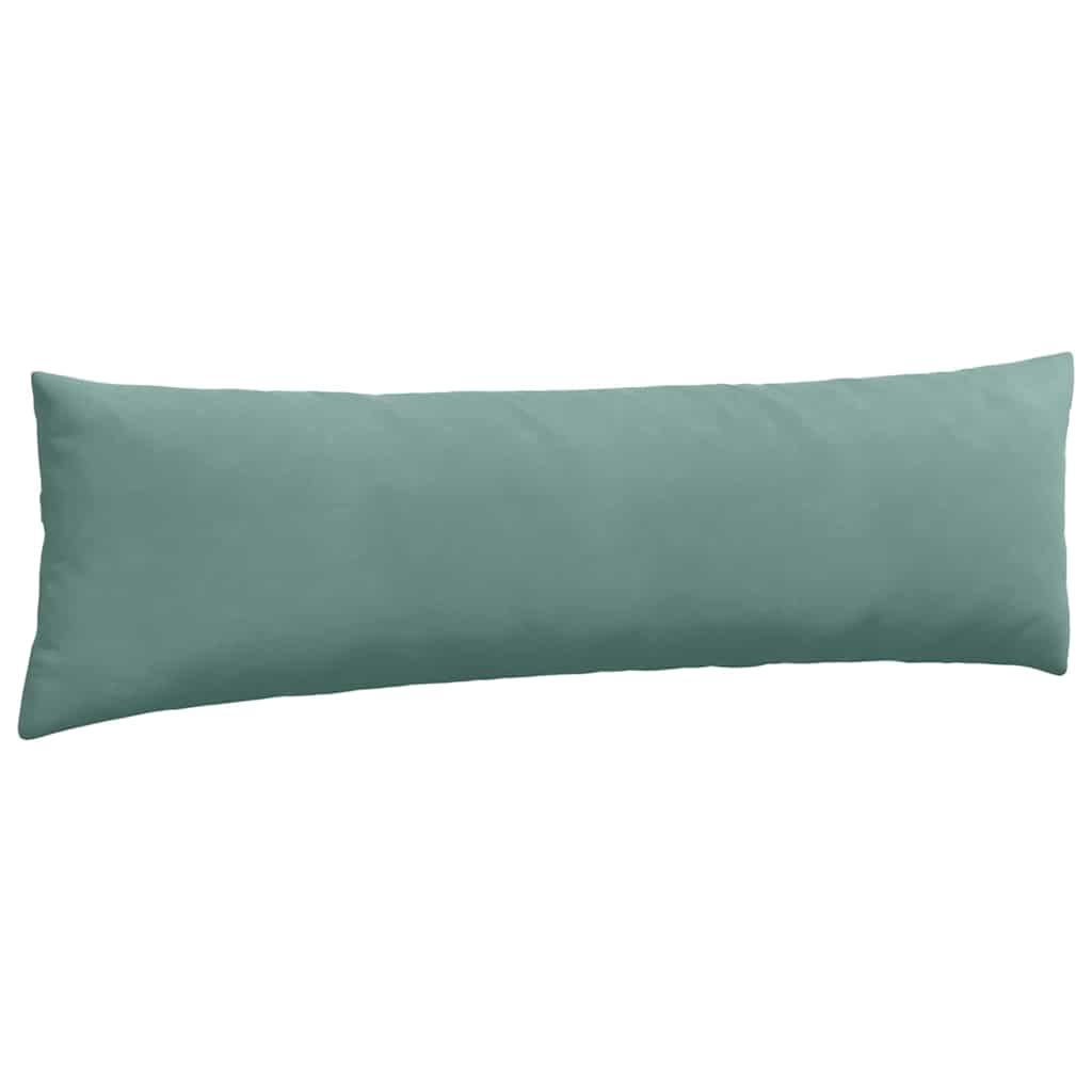 vidaXL Poduszki na sofę 2 pcs Zielony morski 145 x 40 cm