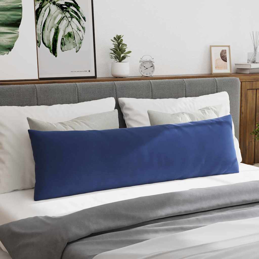 vidaXL Poduszki na sofę 2 pcs Niebieski policyjny 145 x 40 cm
