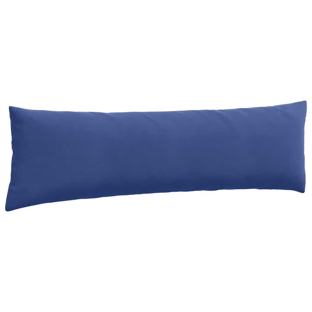 vidaXL Poduszki na sofę 2 pcs Niebieski policyjny 145 x 40 cm