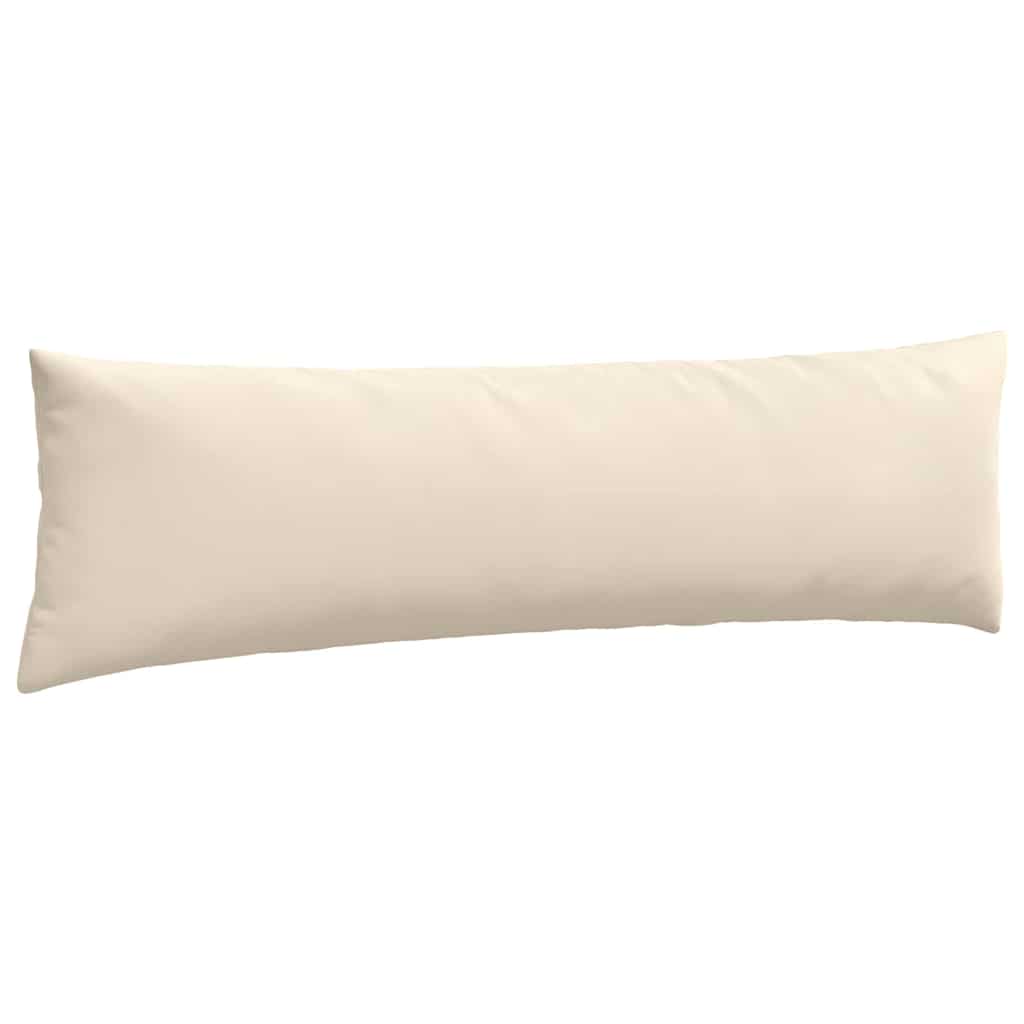 vidaXL Poduszki na sofę 2 pcs Beżowy 145 x 40 cm tkanina
