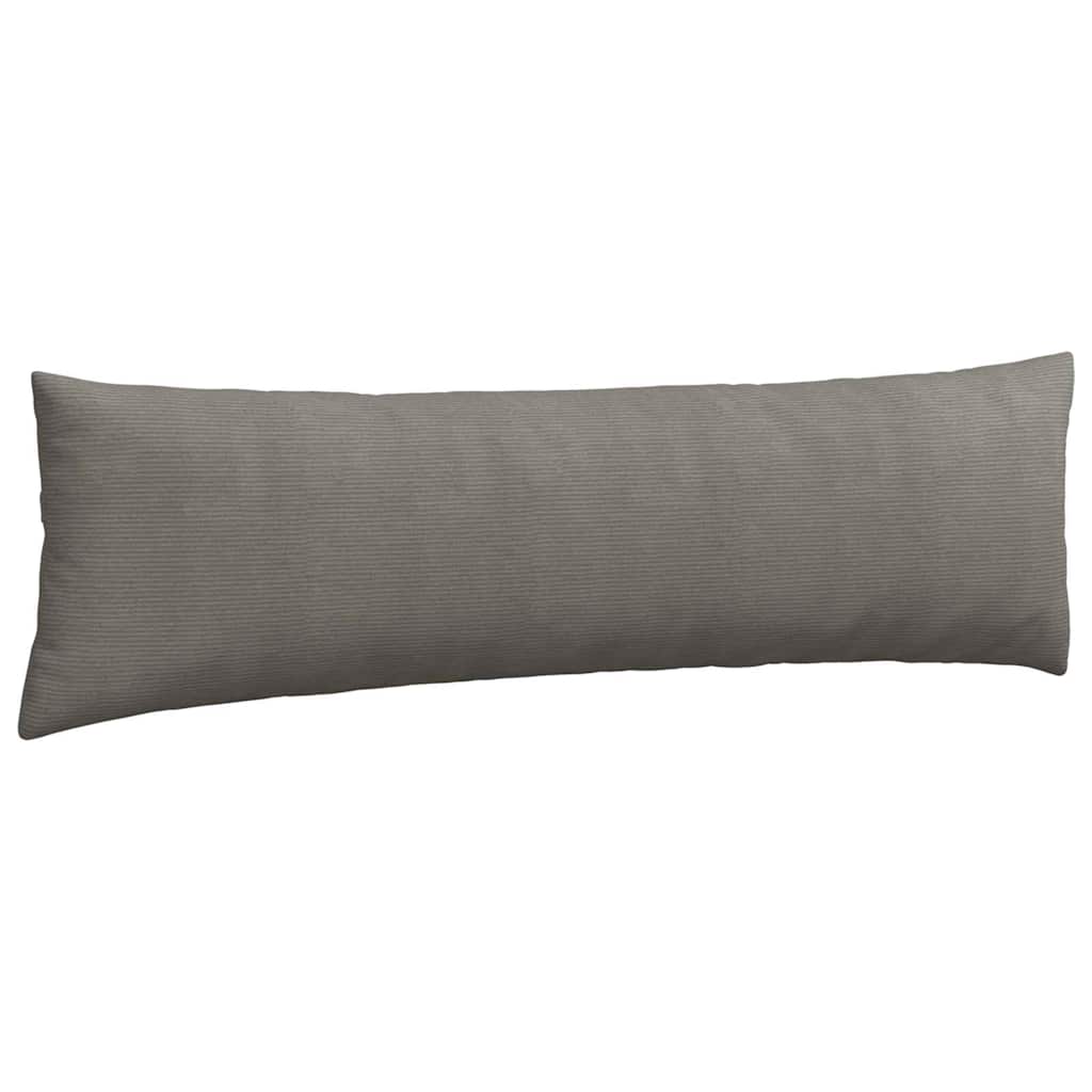 vidaXL Poduszki na sofę 2 pcs Jasnoszary 145 x 40 cm