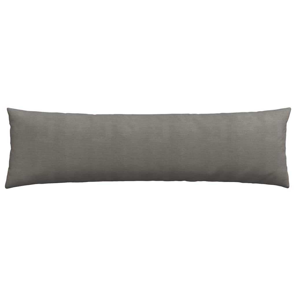 vidaXL Poduszki na sofę 2 pcs Jasnoszary 145 x 40 cm