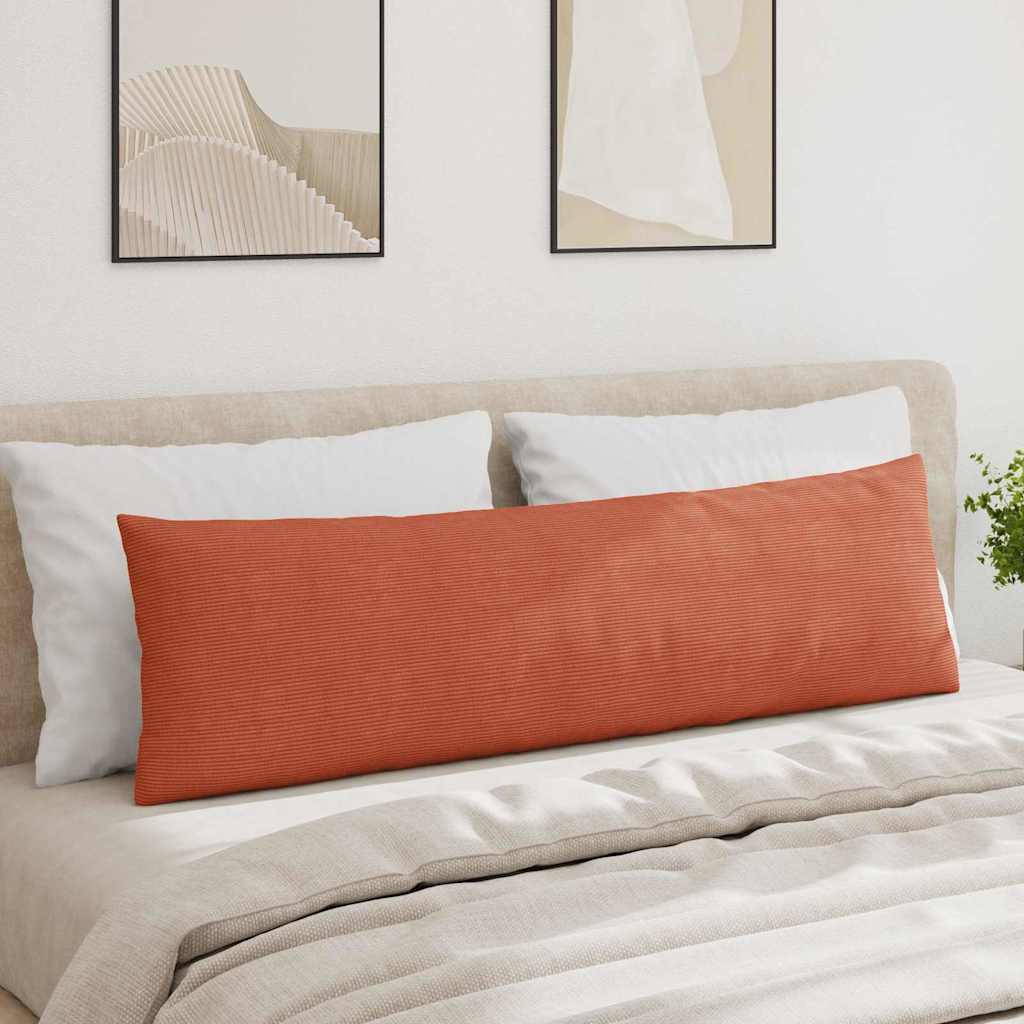 vidaXL Poduszki na sofę 2 pcs Czerwono-pomarańczowy 145 x 40 cm