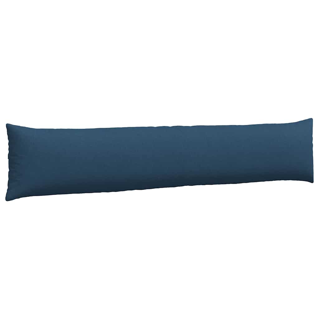 vidaXL Poduszki na sofę 2 pcs Niebieski 200 x 40 cm tkanina