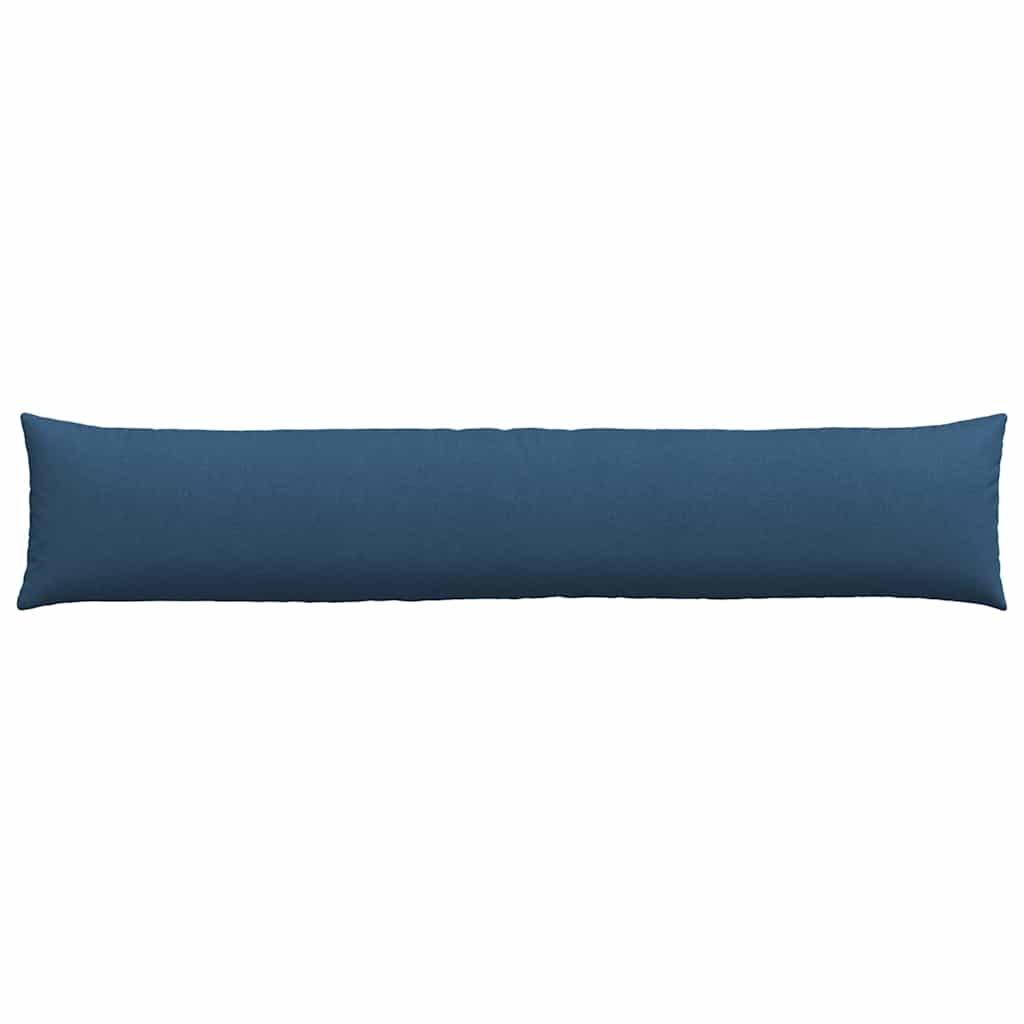 vidaXL Poduszki na sofę 2 pcs Niebieski 200 x 40 cm tkanina