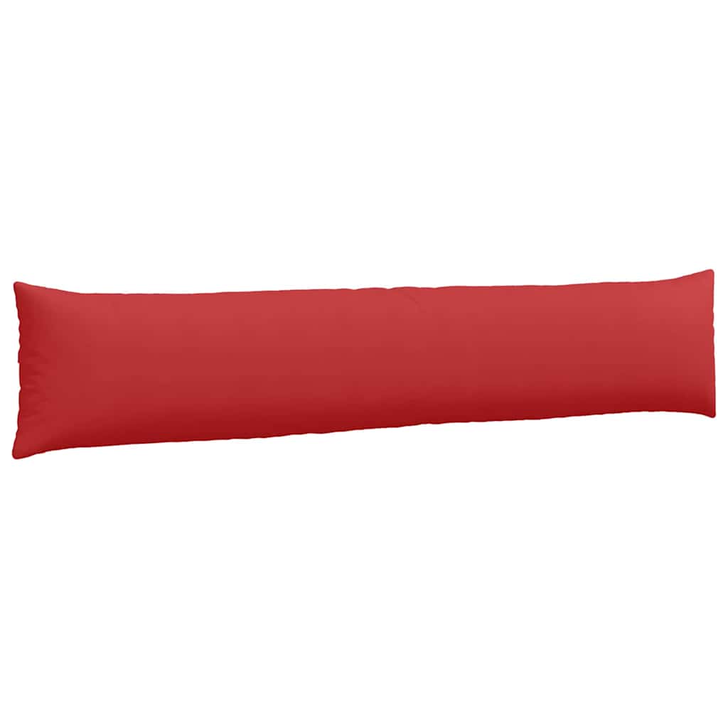 vidaXL Poduszki na sofę 2 pcs Czerwony 200 x 40 cm tkanina