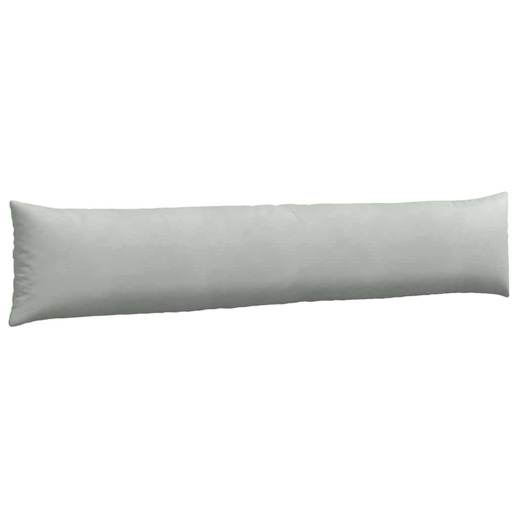 vidaXL Poduszki na sofę 2 pcs Jasnoszary 200 x 40 cm