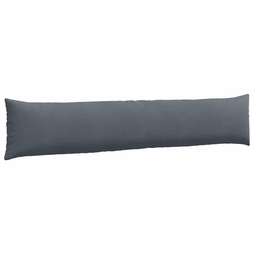 vidaXL Poduszki na sofę 2 pcs Ciemnoszary 200 x 40 cm