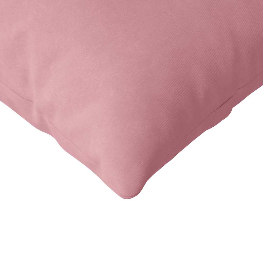 vidaXL Poduszki na sofę 2 pcs Różowy 200 x 40 cm Tkanina sztruksowa