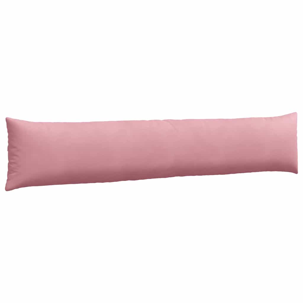 vidaXL Poduszki na sofę 2 pcs Różowy 200 x 40 cm Tkanina sztruksowa