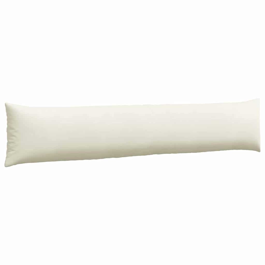 vidaXL Poduszki na sofę 2 pcs Kremowy 200 x 40 cm Tkanina sztruksowa